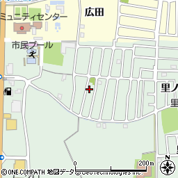 京都府城陽市久世里ノ西192周辺の地図