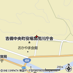 岡山県加賀郡吉備中央町下加茂1162周辺の地図