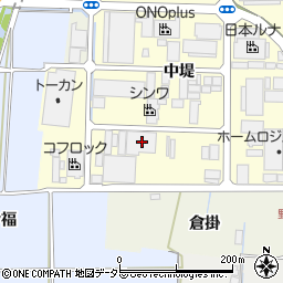 京都府八幡市上津屋中堤146周辺の地図