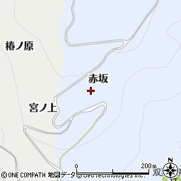 京都府宇治田原町（綴喜郡）岩山（赤坂）周辺の地図