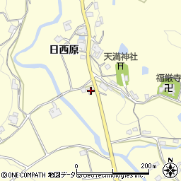 兵庫県神戸市北区大沢町日西原1170周辺の地図