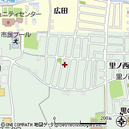 京都府城陽市久世里ノ西193-15周辺の地図