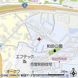 三重県亀山市和田町1285周辺の地図