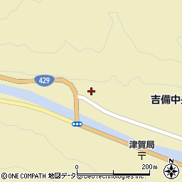 岡山県加賀郡吉備中央町下加茂1050周辺の地図