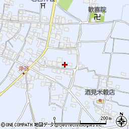 兵庫県小野市浄谷町1919-3周辺の地図