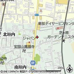 京都府城陽市久世北垣内31周辺の地図