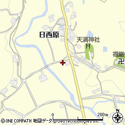 兵庫県神戸市北区大沢町日西原1172周辺の地図