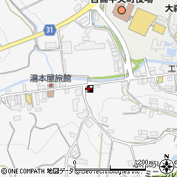 岡山県加賀郡吉備中央町竹荘636周辺の地図
