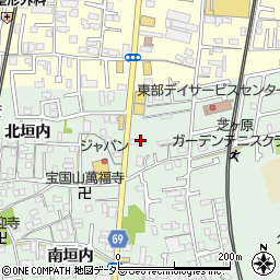 京都府城陽市久世北垣内32周辺の地図