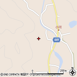 兵庫県相生市矢野町小河298周辺の地図