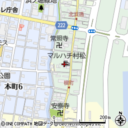 ぬかや斎藤商店周辺の地図