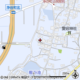 兵庫県小野市浄谷町1747-3周辺の地図