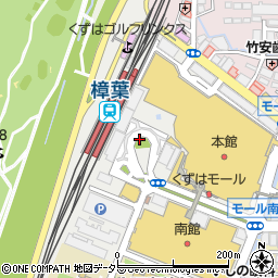 京坂樟葉駅周辺の地図