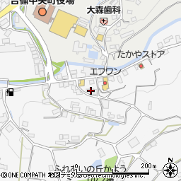 岡山県加賀郡吉備中央町竹荘774周辺の地図