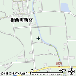 兵庫県たつの市揖西町新宮207周辺の地図