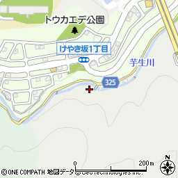 兵庫県川西市多田院3周辺の地図