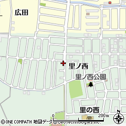 京都府城陽市久世里ノ西176-12周辺の地図