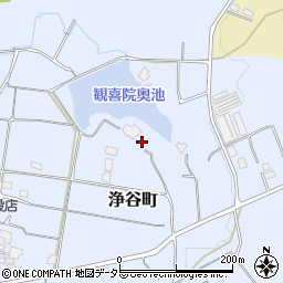兵庫県小野市浄谷町2342-10周辺の地図