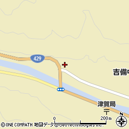 岡山県加賀郡吉備中央町下加茂1051-1周辺の地図
