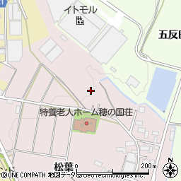 愛知県豊川市西原町（水上）周辺の地図