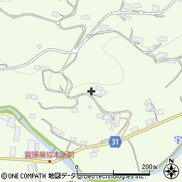 岡山県加賀郡吉備中央町田土672周辺の地図