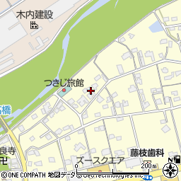 静岡県藤枝市築地878周辺の地図
