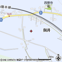 兵庫県赤穂郡上郡町與井周辺の地図