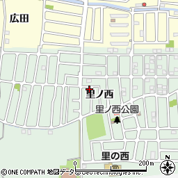 京都府城陽市久世里ノ西174-1周辺の地図