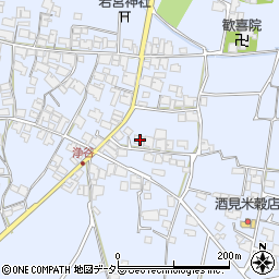 兵庫県小野市浄谷町1921周辺の地図