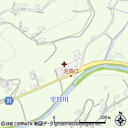 岡山県加賀郡吉備中央町田土1067周辺の地図
