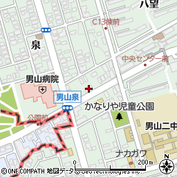 京都新聞　八幡販売所周辺の地図