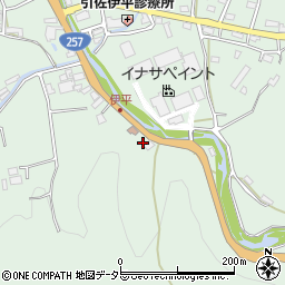 静岡県浜松市浜名区引佐町伊平1584-1周辺の地図