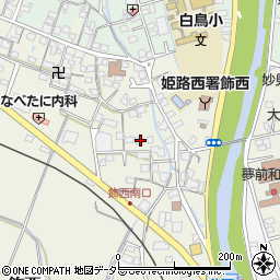 兵庫県姫路市飾西458周辺の地図