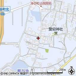 兵庫県小野市浄谷町1742-1周辺の地図