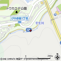 兵庫県川西市多田院7周辺の地図