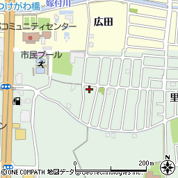 京都府城陽市久世里ノ西189周辺の地図