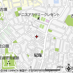 京都府城陽市寺田尼塚68-188周辺の地図