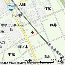 株式会社ライフネット東海　幸田工場周辺の地図