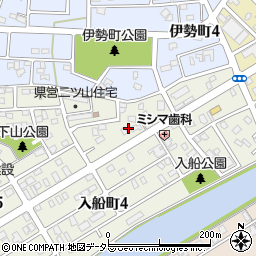 愛知県碧南市入船町2丁目18周辺の地図