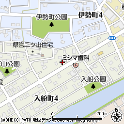 愛知県碧南市入船町2丁目25周辺の地図