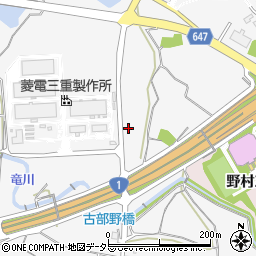 三重県亀山市布気町308-4周辺の地図