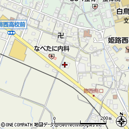 兵庫西農協姫路西支店周辺の地図