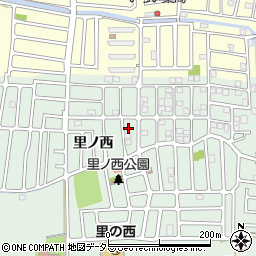 京都府城陽市久世里ノ西161-22周辺の地図
