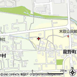 兵庫県たつの市龍野町末政38周辺の地図