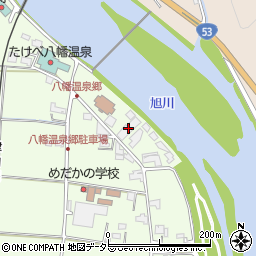 岡山市建部町老人福祉センター周辺の地図