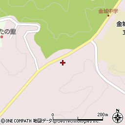 島根県浜田市金城町下来原184周辺の地図