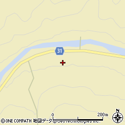 岡山県加賀郡吉備中央町下加茂245-1周辺の地図