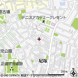 京都府城陽市寺田尼塚68-355周辺の地図