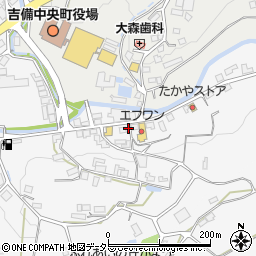 岡山県加賀郡吉備中央町竹荘777-1周辺の地図