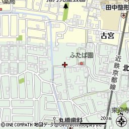 京都府城陽市久世北垣内134周辺の地図